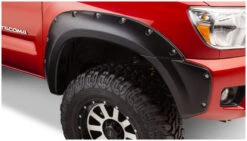 Bushwacker 12-15 Toyota Tacoma Pocket Style Flares 2pc - Black -Esptruck Shop ce1561fb6c21d542520772e0c7591383