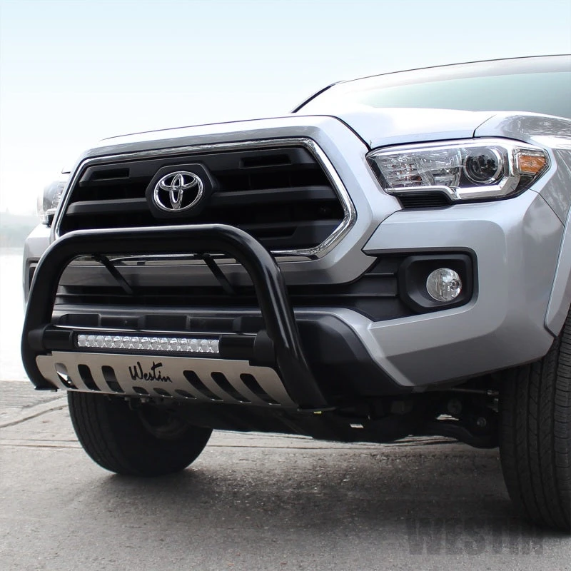 Westin Toyota Tacoma Ultimate LED Bull Bar - Textured Black 7 Westin Toyota Tacoma Ultimate LED Bull Bar - Textured Black - Image 5