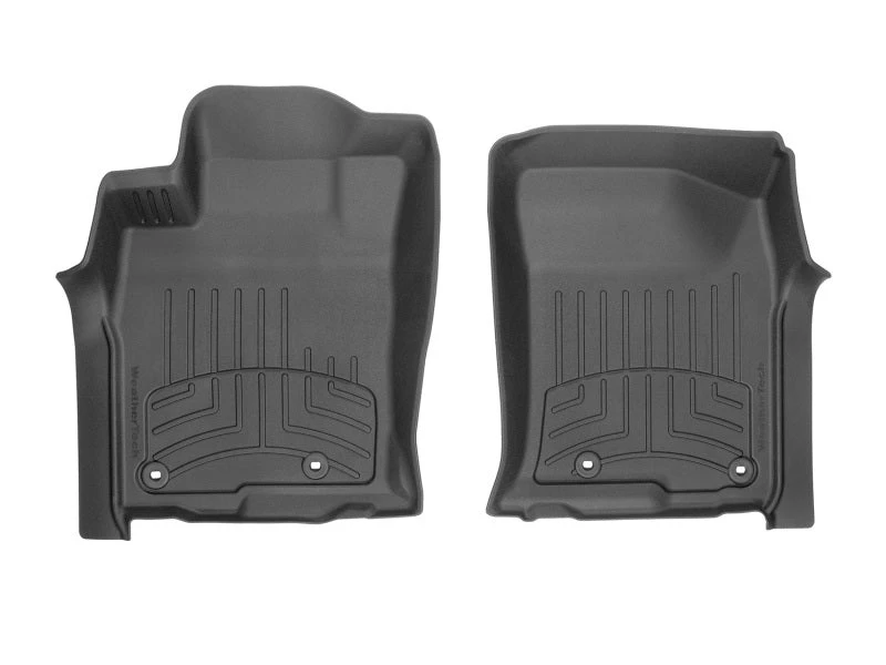 WeatherTech 2013+ Toyota 4Runner Front Floorliner HP - Black 4 WeatherTech 2013+ Toyota 4Runner Front Floorliner HP - Black - Image 2