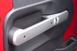 Rugged Ridge Jeep Wrangler JK Silver Front Door Handle Trim 11 Rugged Ridge Jeep Wrangler JK Silver Front Door Handle Trim -Esptruck Shop cff20f08e818a4186023b0ec9ca0b19e