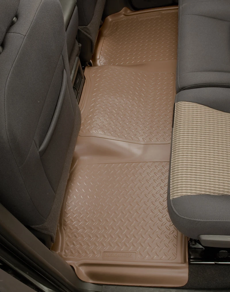 Husky Liners 95-99 GM Tahoe/Yukon (4DR)/92-99 Suburban Classic Style 2nd Row Black Floor Liners 5 Husky Liners 95-99 GM Tahoe/Yukon (4DR)/92-99 Suburban Classic Style 2nd Row Black Floor Liners - Image 3