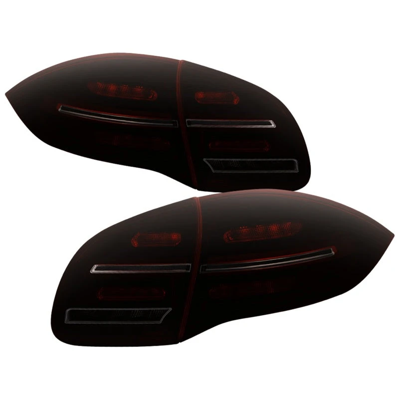 Spyder Porsche Cayenne 958 11-14 LED Tail Lights - Sequential Signal - Red Smoke 3 Spyder Porsche Cayenne 958 11-14 LED Tail Lights - Sequential Signal - Red Smoke