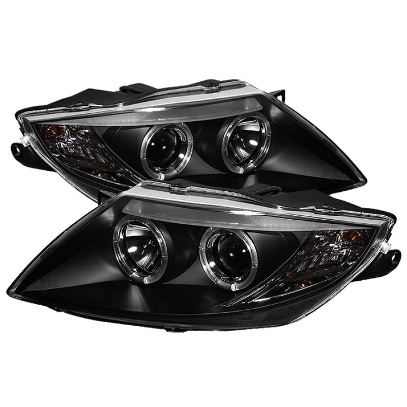 Spyder BMW Z4 03-08 Projector Headlights Halogen Model Only - LED Halo Black PRO-YD-BMWZ403-HL-BK 4 Spyder BMW Z4 03-08 Projector Headlights Halogen Model Only - LED Halo Black PRO-YD-BMWZ403-HL-BK - Image 2