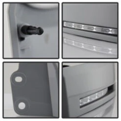 Spyder Toyota Tundra 07-13 Daytime LED Running Lights Wo/switch Unpainted FL-DRL-TTU07-PB -Esptruck Shop d1cf0b95c46acf146bc5ec638a936e00