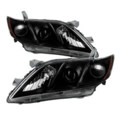 Spyder Xtune Toyota Camry 07-09 OEM Style Headlights Black HD-JH-TCAM07-AM-BK