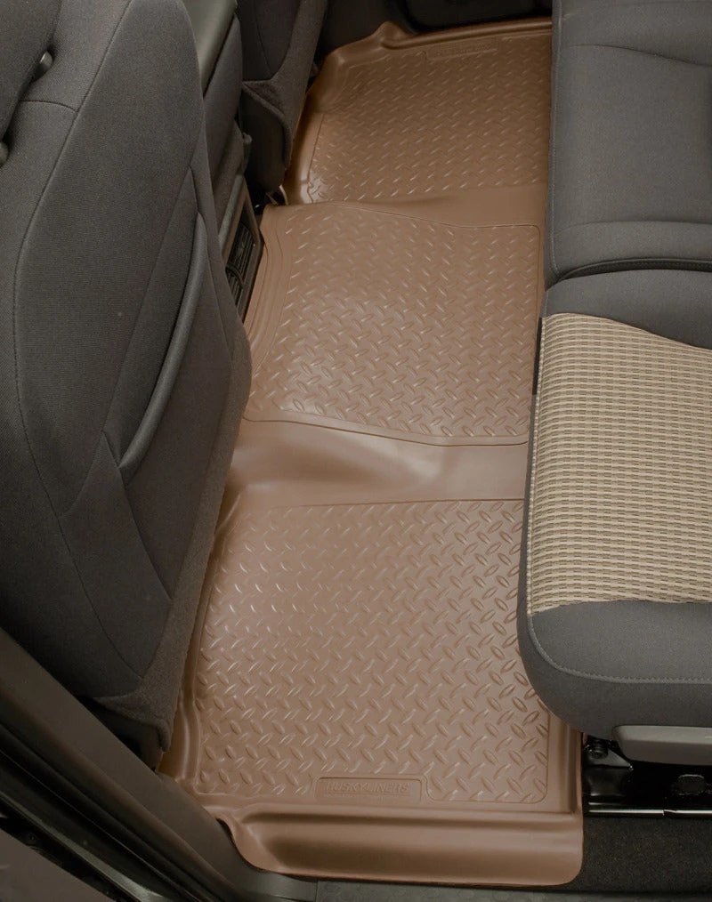 Husky Liners 95-99 GM Tahoe/Yukon (4DR)/92-99 Suburban Classic Style 2nd Row Black Floor Liners 6 Husky Liners 95-99 GM Tahoe/Yukon (4DR)/92-99 Suburban Classic Style 2nd Row Black Floor Liners - Image 4