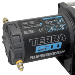 Superwinch 2500 LBS 12V DC 3/16in X 40ft Steel Rope Terra 2500 Winch - Gray Wrinkle 21 Superwinch 2500 LBS 12V DC 3/16in X 40ft Steel Rope Terra 2500 Winch - Gray Wrinkle -Esptruck Shop d48008608086597e24607a0f5b54953c