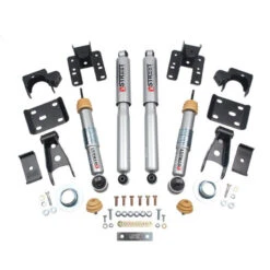 Belltech LOWERING KIT Chevy Silverado All Cabs 4WD 2inF/2inR -Esptruck Shop d511ed36335b6cd679ce28faf033d679