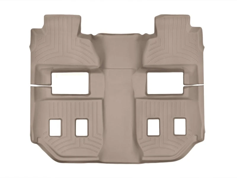 WeatherTech 2015+ Chevrolet Suburban W/ 2nd Row Bucket Seats Rear FloorLiner - Tan 5 WeatherTech 2015+ Chevrolet Suburban W/ 2nd Row Bucket Seats Rear FloorLiner - Tan - Image 3