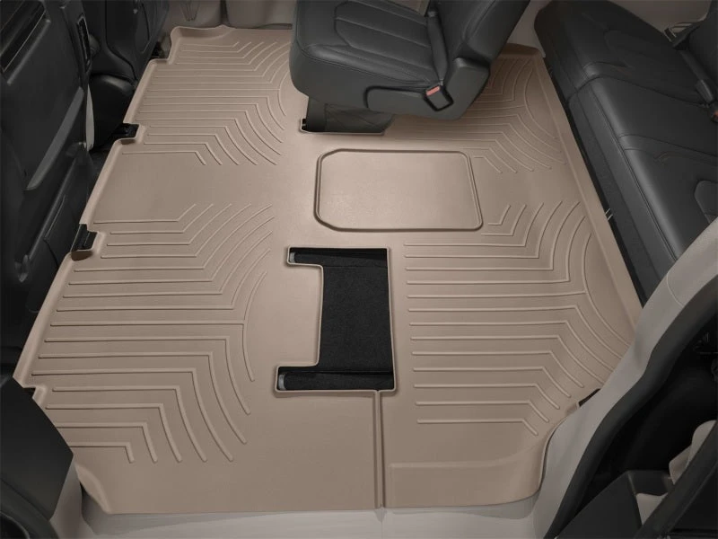 WeatherTech 2014+ Maserati Ghibli Rear FloorLiner - Tan 3 WeatherTech 2014+ Maserati Ghibli Rear FloorLiner - Tan