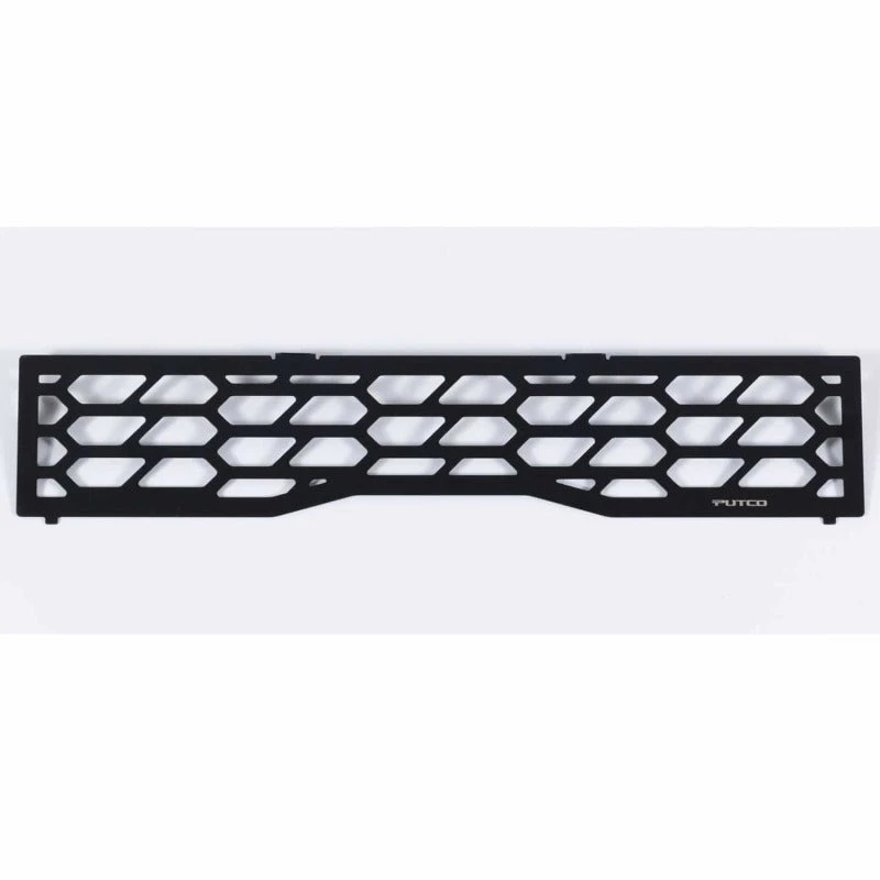Putco 2020 Ford SuperDuty - Hex Shield - Black Powder Coated Bumper Grille Inserts 3 Putco 2020 Ford SuperDuty - Hex Shield - Black Powder Coated Bumper Grille Inserts - Image 2