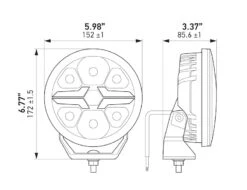 Hella Blade 6in LED Driving Lamp - (Set Of 2) 15 Hella Blade 6in LED Driving Lamp - (Set Of 2) -Esptruck Shop d7c7853bfdd65f66ad5c20b58f276a9eL