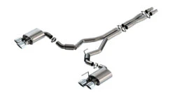 Borla 2024 Ford Mustang Dark Horse 5.0L V8 W/ Active Exhaust S-Type Cat-Back Exhaust System
