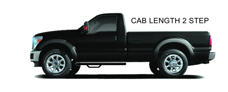 N-Fab Nerf Step 07-13 Chevy-GMC 2500/3500 07-10 1500 Regular Cab - Tex. Black - Cab Length - 3in 8 N-Fab Nerf Step 07-13 Chevy-GMC 2500/3500 07-10 1500 Regular Cab - Tex. Black - Cab Length - 3in - Image 6