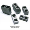 Superlift Unverisal Application - Rear Lift Block - 1.5in Lift - W/ 9/16 Pins - Pair -Esptruck Shop da4968410d20a3ef0efca7b55e834a47