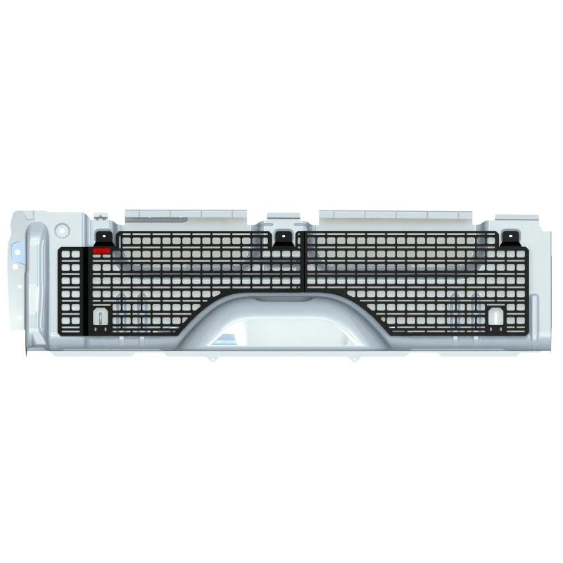 BuiltRight Industries 07-18 Chevrolet Silverado/GMC Sierra (6ft 7in Bed) Full Bedside Rack - 4pc Set 4 BuiltRight Industries 07-18 Chevrolet Silverado/GMC Sierra (6ft 7in Bed) Full Bedside Rack - 4pc Set - Image 2