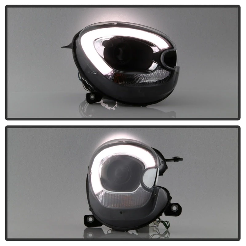 Spyder Mini Cooper Countryman 11-15 Headlights - Halogen Model Only - Black PRO-YD-MCO11-DRL-BK 19 Spyder Mini Cooper Countryman 11-15 Headlights - Halogen Model Only - Black PRO-YD-MCO11-DRL-BK - Image 17
