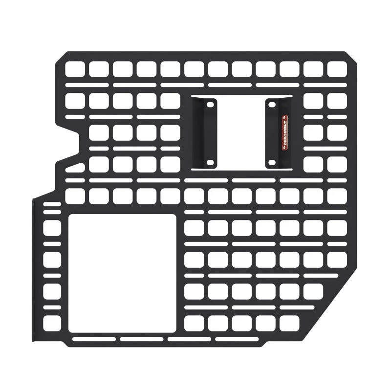 BuiltRight Industries 2021+ Ford F150 Raptor Driver Rear Panel Bedside Rack 3 BuiltRight Industries 2021+ Ford F150 Raptor Driver Rear Panel Bedside Rack