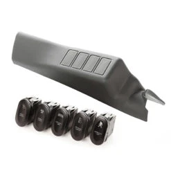 Rugged Ridge Etched A-Pillar 4 Switch Pod Kit LHD JK -Esptruck Shop dfa3bc59a9890f83e72ac2170cc6a1bf
