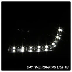 Spyder Audi A6 02-04 Projector Headlights Halogen Model Only - DRL Black PRO-YD-ADA601-DRL-BK -Esptruck Shop dfd5bb115d1a4cee20b8d33870a208ed