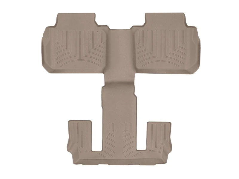 WeatherTech GMC Acadia Rear FloorLiner - Tan (2nd Row Bucket Seats Only) 4 WeatherTech GMC Acadia Rear FloorLiner - Tan (2nd Row Bucket Seats Only) - Image 2