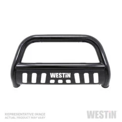 Westin Ford F-250/350 E-Series Bull Bar - Black -Esptruck Shop e0e1532bb22340de38c8018ba9f8b19b