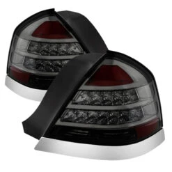 Spyder Xtune Crown Victoria 98-11 LED Tail Lights Smoke ALT-JH-CVIC98-LED-SM