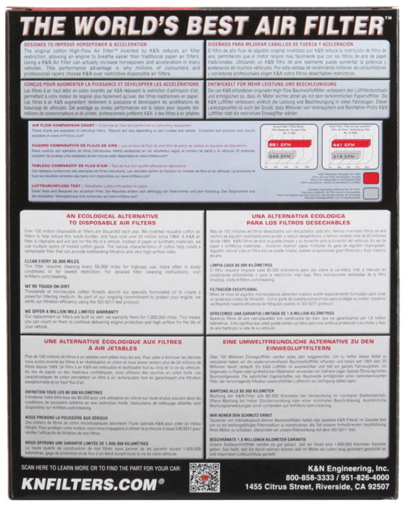 Replacement Air Filter KAWASAKI KLE650; 2019 Pack Of 6 12 Replacement Air Filter KAWASAKI KLE650; 2019 Pack Of 6 - Image 10