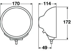 Hella Rallye 4000 Compact Black Driving Lamp W/ Bulb And Stone Shield 15 Hella Rallye 4000 Compact Black Driving Lamp W/ Bulb And Stone Shield -Esptruck Shop e34334f503ec38d1b1b697e9cec1252f