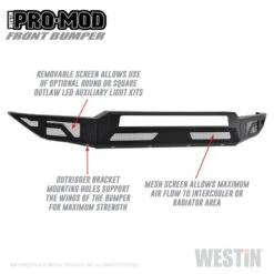 Westin 17+ Ford F-250/350 Pro-Mod Front Bumper -Esptruck Shop e5d80c3373e88c06637a10c536a9b0af
