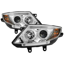 Spyder BMW Z4 03-08 Projector Headlights Halogen Model Only - LED Halo Chrome PRO-YD-BMWZ403-HL-C -Esptruck Shop e633769554d00f65171a86aad39540c1