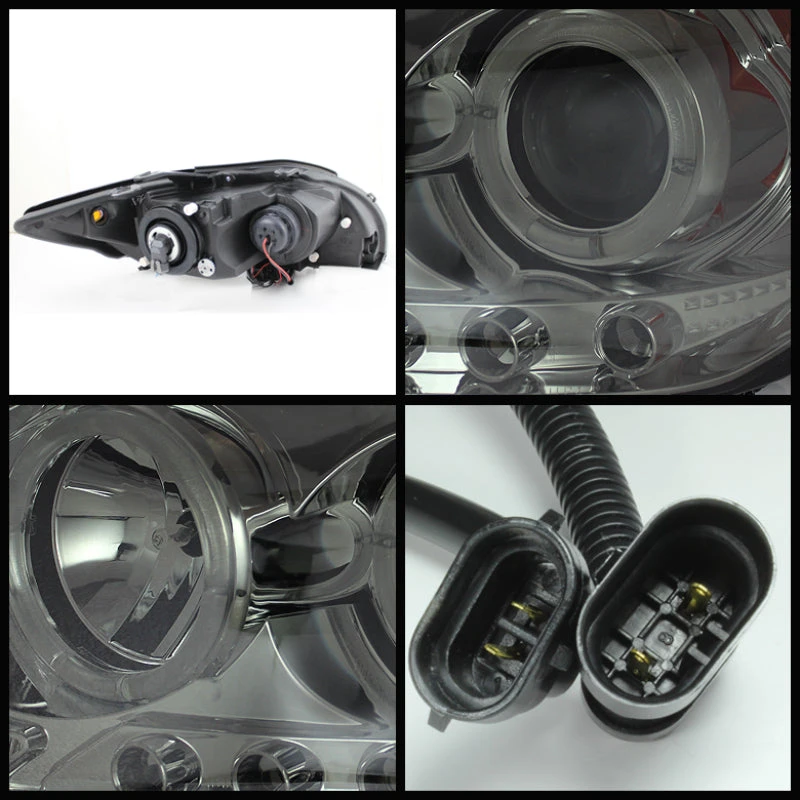 Spyder Scion TC 08-10 Projector Headlights LED Halo -Replaceable LEDs Smke PRO-YD-TTC08-HL-SM 13 Spyder Scion TC 08-10 Projector Headlights LED Halo -Replaceable LEDs Smke PRO-YD-TTC08-HL-SM - Image 11