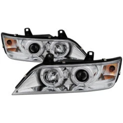 Spyder BMW Z3 96-02 Projector Headlights LED Halo Chrome High H1 Low H1 PRO-YD-BMWZ396-HL-C -Esptruck Shop e81eb2234035b04d0cfa859174c38eec