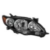 Spyder XTune Toyota Corolla 11-13 S XRS Passenger Side Headlights - OEM Right - Black HD-JH-TCO11-OE-BK-R -Esptruck Shop e85964bb9832a7a5f6dab32047cab58a