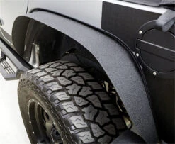 Rampage Jeep Wrangler(JK) Steel Fender Flares - Slim - Black -Esptruck Shop e889bb272407bb8a5a609491338013ca