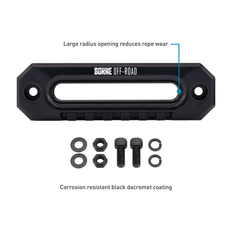 Borne Off-Road 12K Winch - Blue Synthetic Rope 14 Borne Off-Road 12K Winch - Blue Synthetic Rope - Image 12