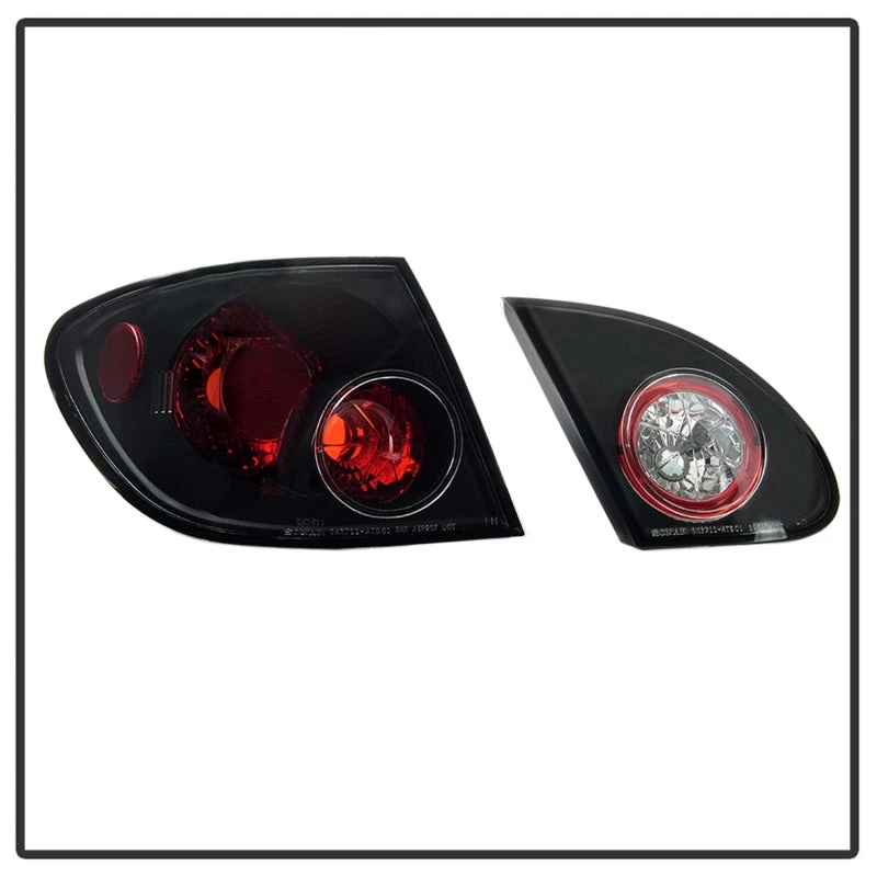 Spyder Toyota Corolla 03-08 Euro Style Tail Lights Black ALT-YD-TC03-BK 14 Spyder Toyota Corolla 03-08 Euro Style Tail Lights Black ALT-YD-TC03-BK - Image 12