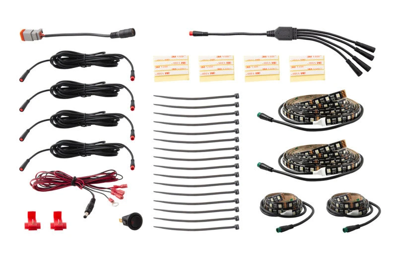 Diode Dynamics RGBW Multicolor Underglow LED Kit 8 Diode Dynamics RGBW Multicolor Underglow LED Kit - Image 6