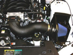 Airaid 05-09 Ford Mustang GT 5.0L Race Only (No MVT) MXP Intake System W/ Tube (Dry / Blue Media) -Esptruck Shop e9b9081e5c0692f567819c9f0cd436ac