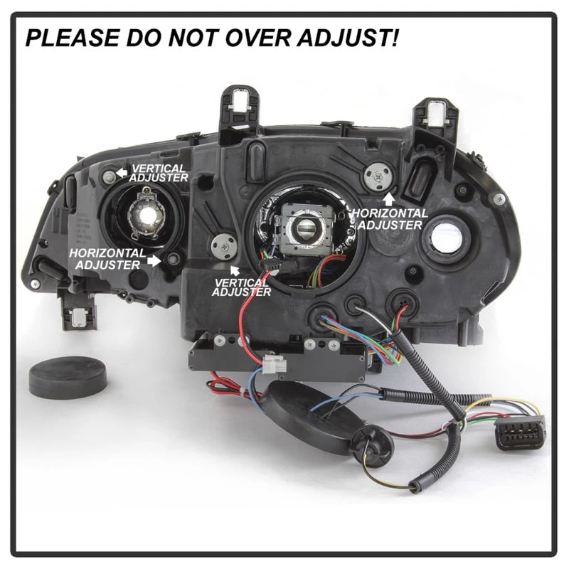 Spyder 07-10 BMW X5 E70 (HID Models Only) Projector Headlights - Black PRO-YD-BMWE7007-AFSHID-BK 13 Spyder 07-10 BMW X5 E70 (HID Models Only) Projector Headlights - Black PRO-YD-BMWE7007-AFSHID-BK - Image 11