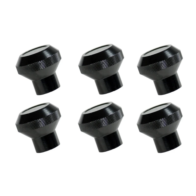 Rugged Ridge Jeep CJ Black Billet Stainless Steel Dash Knob Set Billet 4 Rugged Ridge Jeep CJ Black Billet Stainless Steel Dash Knob Set Billet - Image 2