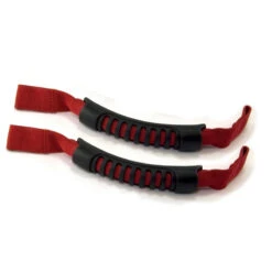Rugged Ridge Front Headrest Grab Handles Red JK/JL/JT -Esptruck Shop edf52a97c7b5b250cea35c141086c146