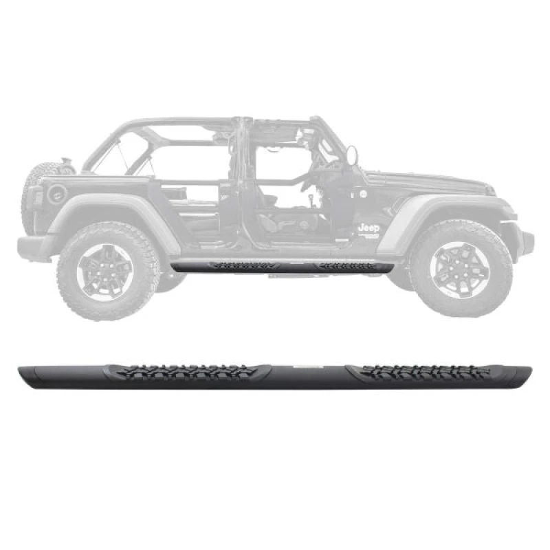 Go Rhino V-Series V3 Side Step - Universal 74in. (Fits 4DR) - Tex. Blk 5 Go Rhino V-Series V3 Side Step - Universal 74in. (Fits 4DR) - Tex. Blk - Image 3