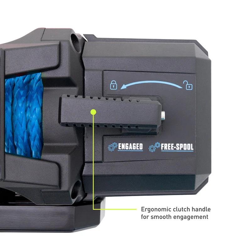 Borne Off-Road 12K Winch - Blue Synthetic Rope 16 Borne Off-Road 12K Winch - Blue Synthetic Rope - Image 14