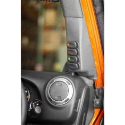 Rugged Ridge A-Pillar 4 Switch Pod Black RHD Jeep Wrangler JK -Esptruck Shop f1034b2643398ca3c20c9951e9f4ebf6