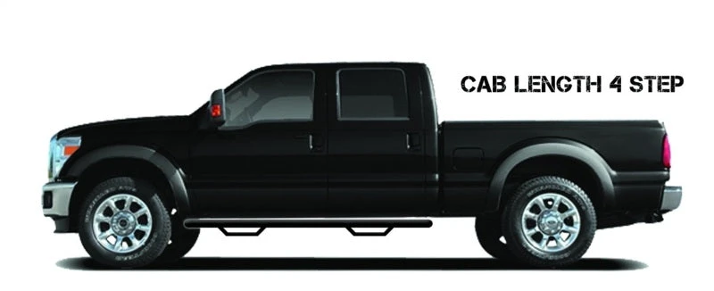 N-Fab Nerf Step 16-17 Nissan Titan/Titan XD Crew Cab - Tex. Black - Cab Length - 3in 6 N-Fab Nerf Step 16-17 Nissan Titan/Titan XD Crew Cab - Tex. Black - Cab Length - 3in - Image 4