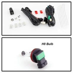 Spyder Nissan Kicks 2018-2020 OEM Style Fog Lights W/OEM Fit Switch - Bulb-H8(Included) - Clear -Esptruck Shop f1783fb44eed9f153b75c4cb41afa682