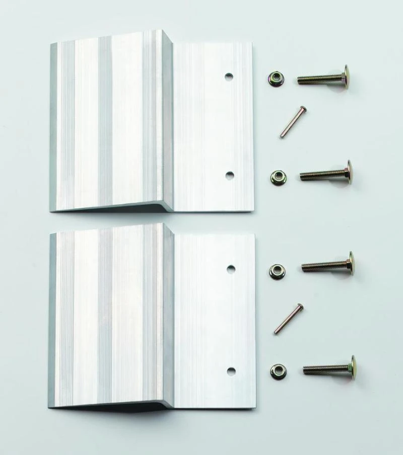 Lund Universal Ramp Kit For 2X8in To 2X10in Planks 9X7.5X2.25in - Silver 4 Lund Universal Ramp Kit For 2X8in To 2X10in Planks 9X7.5X2.25in - Silver - Image 2