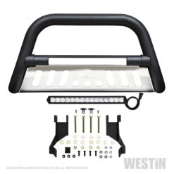 Westin 19+ Ram 2500/3500 Ultimate LED Bull Bar - Textured Black -Esptruck Shop f44b481a0a0172b24dba5068d14d8df9