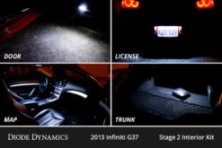 Diode Dynamics 08-15 Infiniti G37 Coupe/Convertible Interior LED Kit Cool White Stage 2 10 Diode Dynamics 08-15 Infiniti G37 Coupe/Convertible Interior LED Kit Cool White Stage 2 -Esptruck Shop f56722c8e2be46889827d38219a0edcb 892b8a1e 6fbb 47c5 b2fd f1ba308ef224